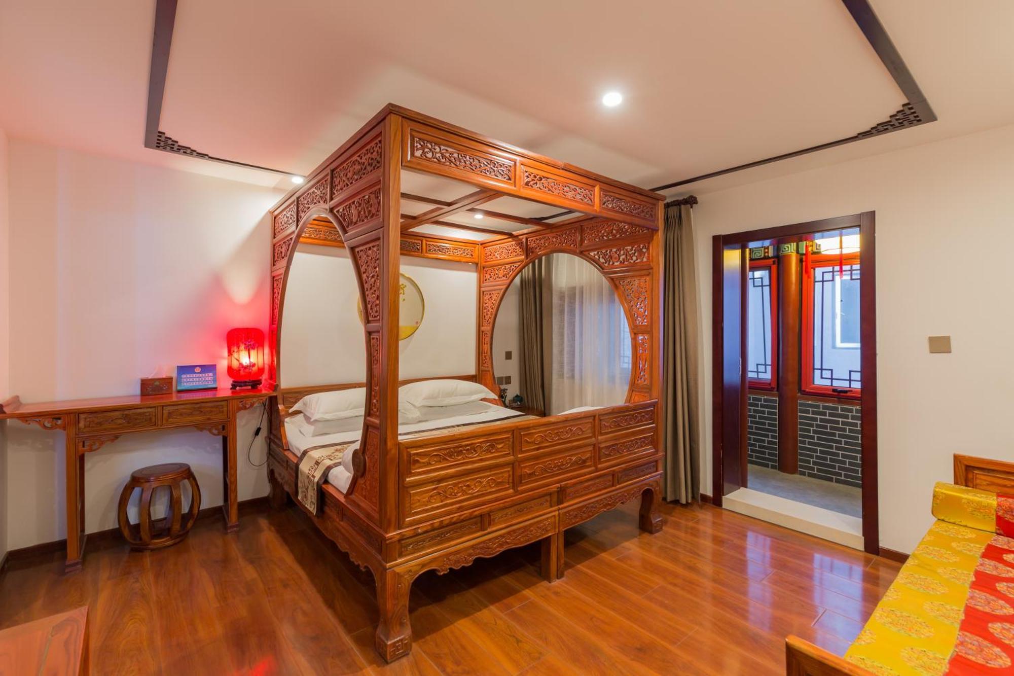 Qinfu Hotel Beijing Nanluogu Lane Houhai Exteriör bild