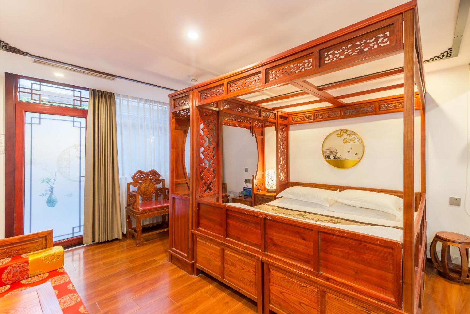 Qinfu Hotel Beijing Nanluogu Lane Houhai Exteriör bild